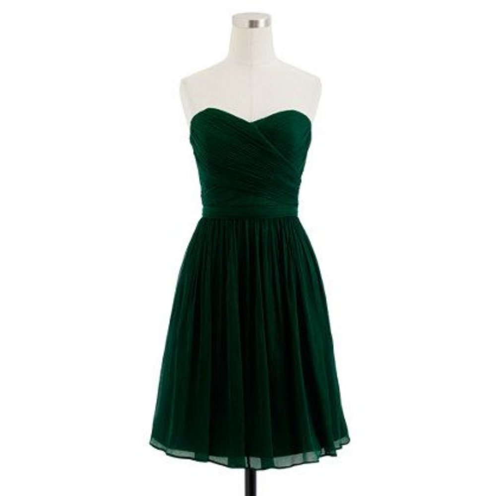 J. Crew Chiffon Arabelle Dress